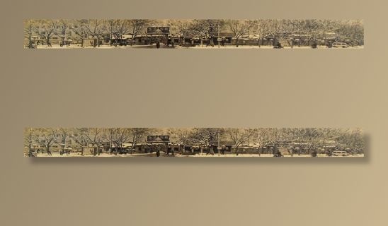 素描 北京老街 全景图片 素描 北京老街 全景图片