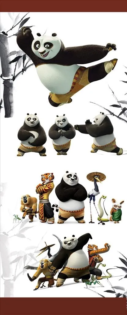 功夫熊猫图片(4230X9694(DPI:300))psd模版下载