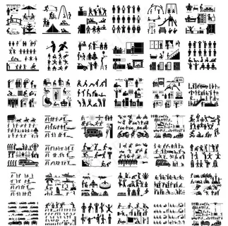 矢量小人合集图片