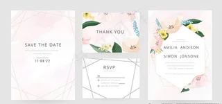 粉色清新植物背景图片