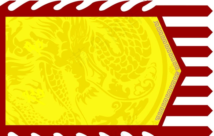仿古旗图片(5906X3937(DPI:100))psd模版下载