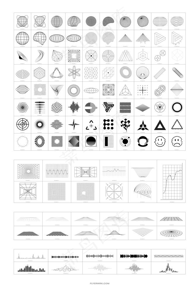 潮流抽象元素图片