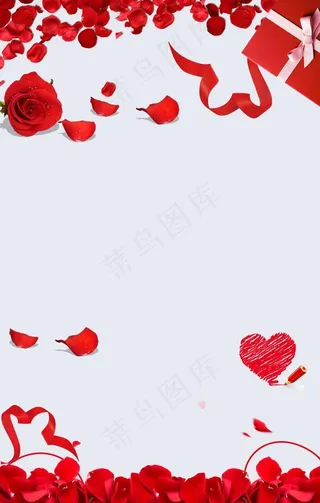 玫瑰花素材  花瓣素材图片