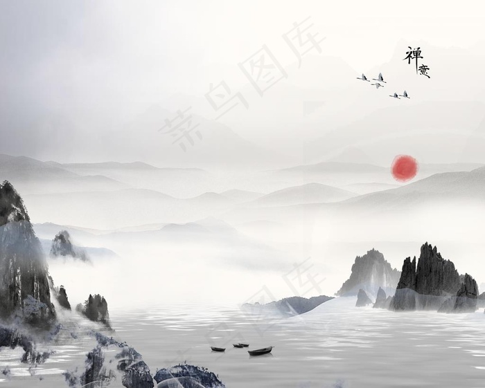 中式背景墙 中式背景素材 背景图片(7087X5906(DPI:150))psd模版下载