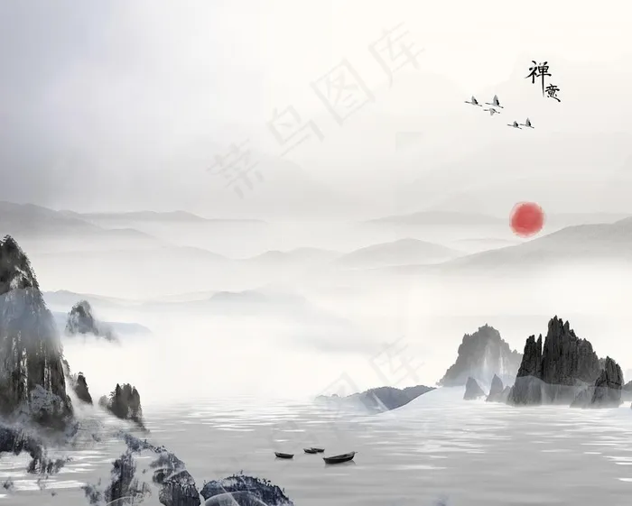 中式背景墙 中式背景素材 背景图片(7087X5906(DPI:150))psd模版下载