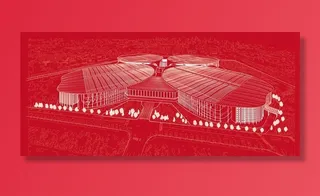 国家会展中心建筑线稿图片