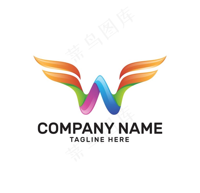 翅膀logo图片