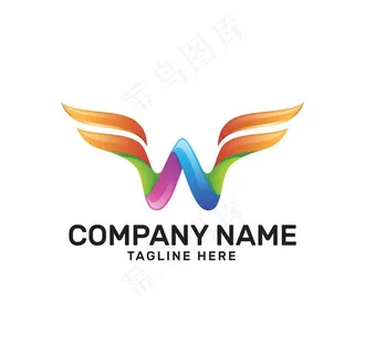 翅膀logo图片