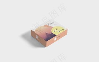 包装盒子展示效果图图片