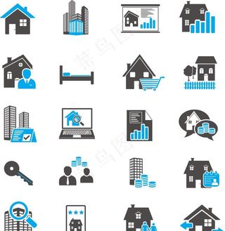房地产图标图片