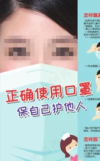 冠状病毒防疫海报图片