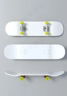 滑板样机图片