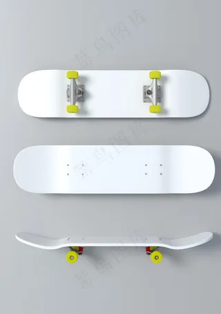 滑板样机图片