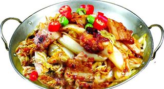 干锅娃娃菜图片