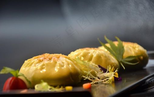 生煎菜鸟图库片