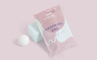 手提袋样机图片