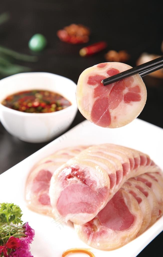 风味肘花图片