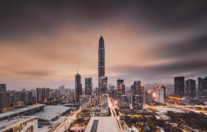 深圳金融中心图片