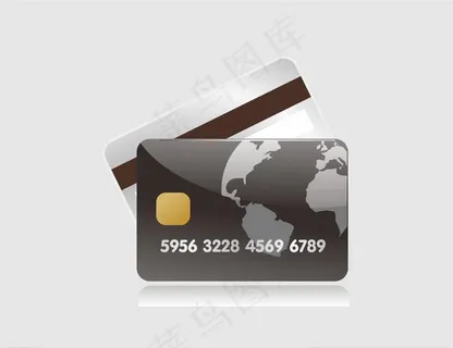 矢量银行卡信用卡图片