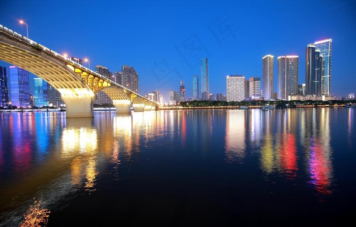 湘江夜景图片