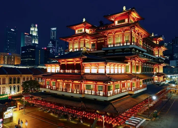 佛牙寺美景图片