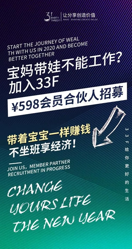 微商海报图片(1080X1920(DPI:72))psd模版下载