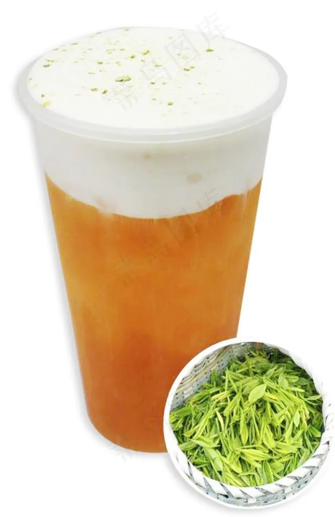 芝士绿茶图片psd模版下载