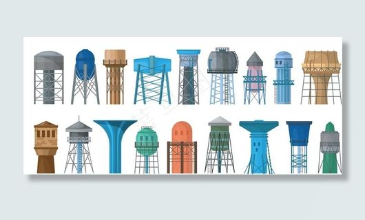 水塔水箱图片