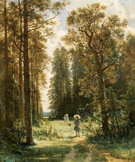 希施金油画风景图片