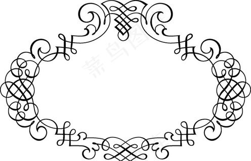 欧式花纹图片