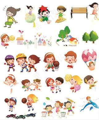 卡通儿童图片