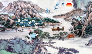 山水画图片