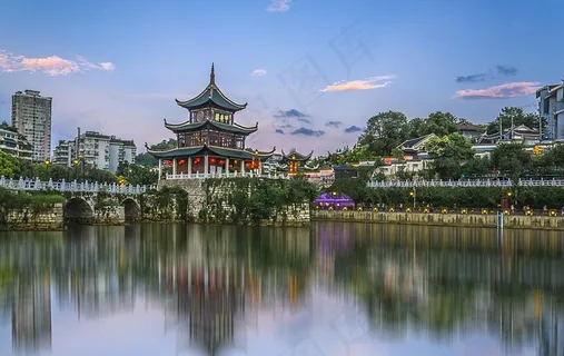 贵阳 甲秀楼图片 贵阳 甲秀楼图片