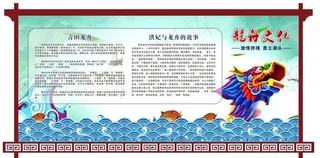 龙舟文化宣传栏图片