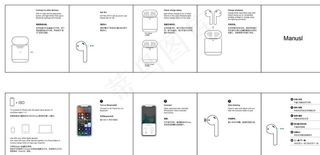 TWS 蓝牙耳机说明书图片