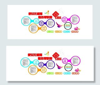便民服务墙图片