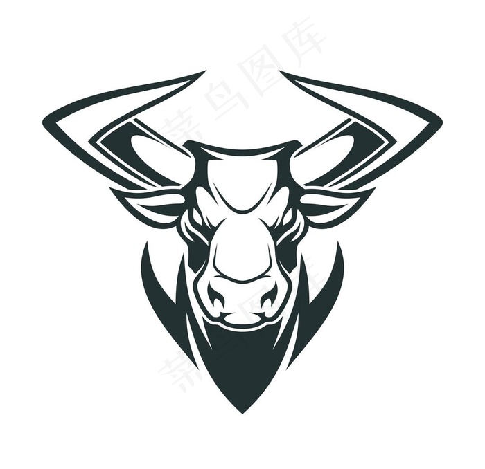 牛头标志图片