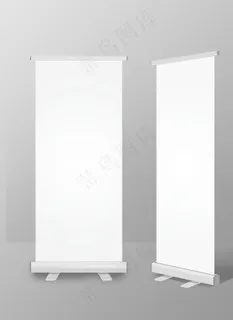 易拉宝样机展架样机图片