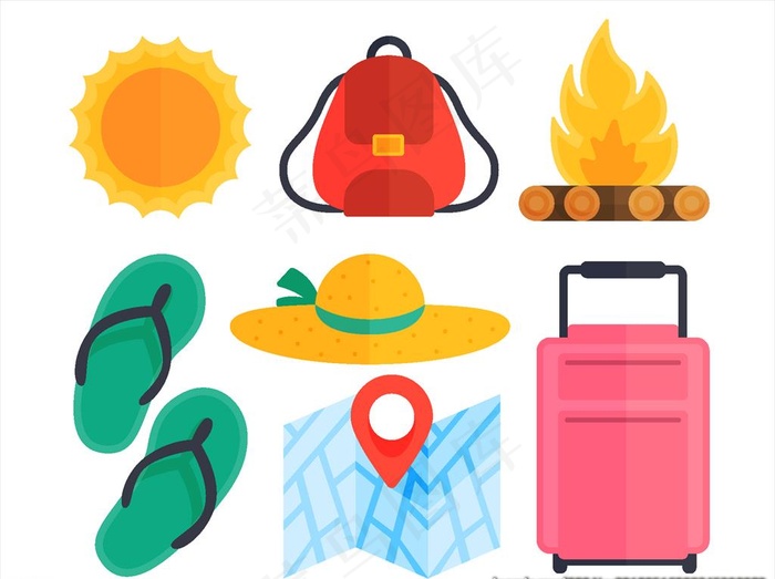 旅行图标图片