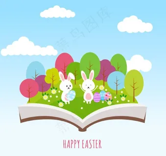 书本中的世界图片