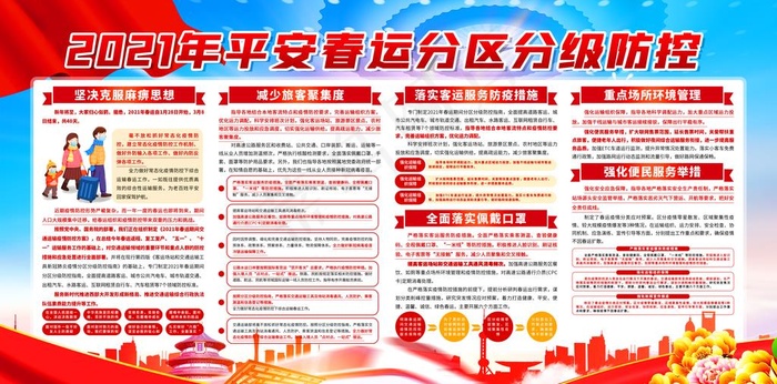 春运疫情防控图片