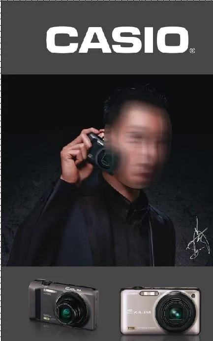 卡西欧图片(2236X3500(DPI:300))psd模版下载