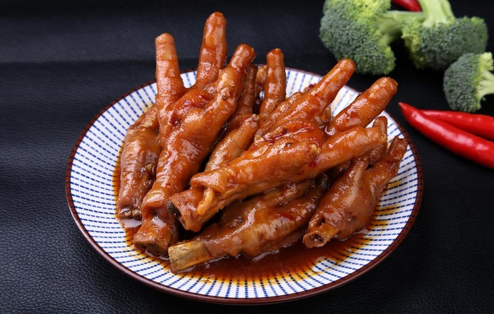 鸡爪凤爪美食图片