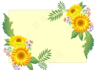 向日葵植物花卉图片