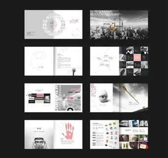 广告公司创意画册图片