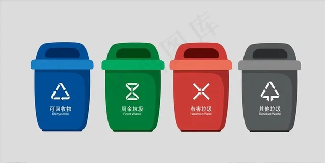 垃圾桶图片
