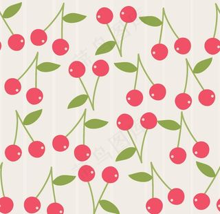 食物卡通彩色背景图案图片