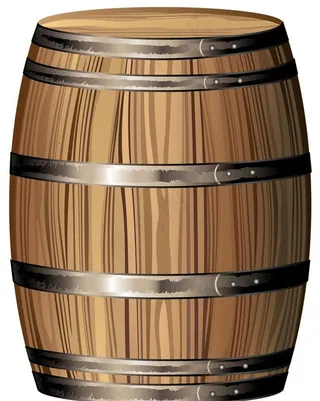 酒桶PSD图片