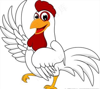 卡通鸡图片