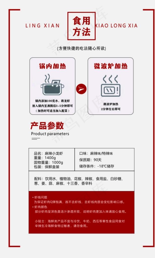 即食方法图片cdr矢量模版下载